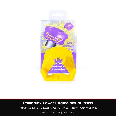 Powerflex Lower Engine Mount Insert - Focus RS Mk2 / ST225 Mk2 / ST Mk3, Transit Connect Mk2