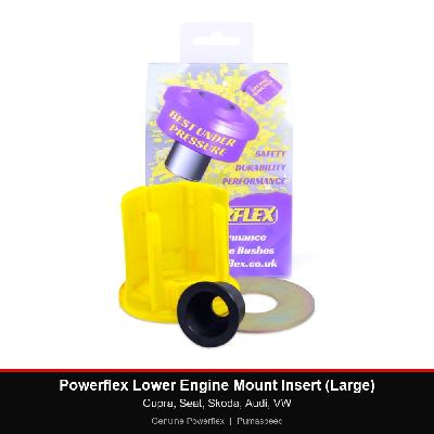 Powerflex Lower Engine Mount Insert (Large) - Cupra, Seat, Skoda, Audi, VW