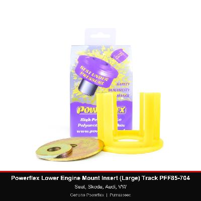 Powerflex Lower Engine Mount Insert (Large) Track PFF85-704 - Seat, Skoda, Audi, VW