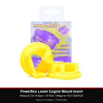 Powerflex Lower Engine Mount Insert - Renault Clio III Sport 197/200 / Megane RS II 225/R26