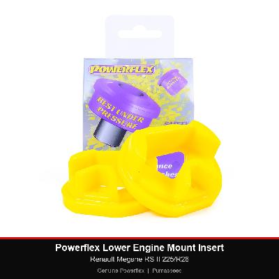Powerflex Lower Engine Mount Insert - Renault Megane RS II 225/R26