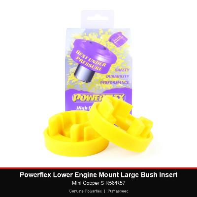Powerflex Lower Engine Mount Large Bush Insert - Mini Cooper S R56/R57