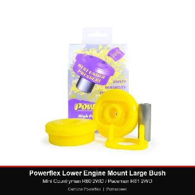Powerflex Lower Engine Mount Large Bush - Mini Countryman R60 2WD / Paceman R61 2WD