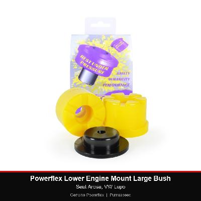 Powerflex Lower Engine Mount Large Bush - Seat Arosa, VW Lupo