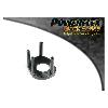 Powerflex PFF25-1120BLK Black Series - Lower Torque Mount Insert