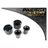 Powerflex PFF5-1302GBLK Black Series Caster Offset - Front Arm Rear Bush