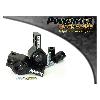Powerflex PFF85-502GBLK Black Series Anti-Lift & Caster Offset - Front Wishbone Rear Bush