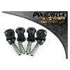 Powerflex PFR85-1410-4BLK Black Series - Rear Leaf Spring Bush
