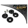 Powerflex PFR85-525BLK Black Series - Rear Diff Rear Mounting Bush