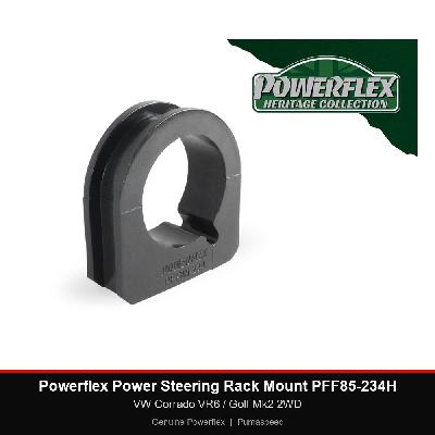 Powerflex Power Steering Rack Mount PFF85-234H - VW Corrado VR6 / Golf Mk2 2WD