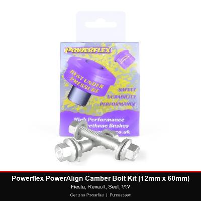 Powerflex PowerAlign Camber Bolt Kit (12mm x 60mm) - Fiesta, Renault, Seat, VW