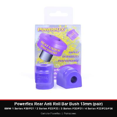 Powerflex Rear Anti Roll Bar Bush 13mm (pair) - BMW 1 Series F20/F21 / 2 Series F22/F23 / 3 Series F30/F31 / 4 Series F32/F33/F36