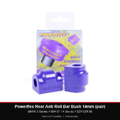 Powerflex Rear Anti Roll Bar Bush 14mm (pair) - BMW 3 Series F30/F31 / 4 Series F32/F33/F36