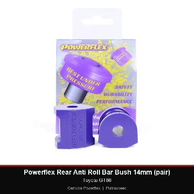 Powerflex Rear Anti Roll Bar Bush 14mm (pair) - Toyota GT86
