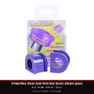Powerflex Rear Anti Roll Bar Bush 20mm (pair) - Audi S4 B6 / RS4 B7 / S4 B7