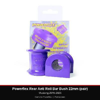 Powerflex Rear Anti Roll Bar Bush 22mm (pair) - Mustang 2015-2023