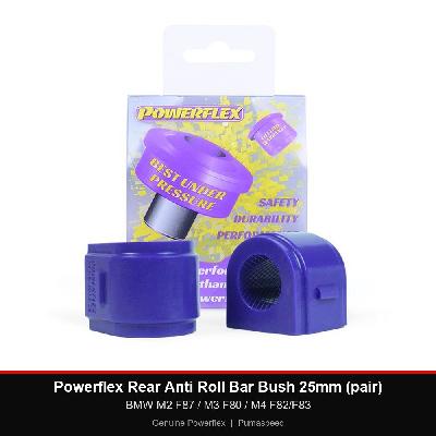Powerflex Rear Anti Roll Bar Bush 25mm (pair) - BMW M2 F87 / M3 F80 / M4 F82/F83
