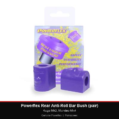 Powerflex Rear Anti-Roll Bar Bush (pair) - Kuga Mk2, Mondeo Mk4