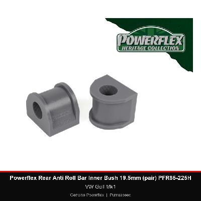 Powerflex Rear Anti Roll Bar Inner Bush 19.5mm (pair) PFR85-225H - VW Golf Mk1