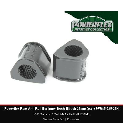 Powerflex Rear Anti Roll Bar Inner Bush Eibach 25mm (pair) PFR85-225-25H - VW Corrado / Golf Mk1 / Golf Mk2 2WD