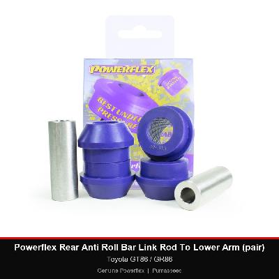 Powerflex Rear Anti Roll Bar Link Rod To Lower Arm (pair) - Toyota GT86 / GR86
