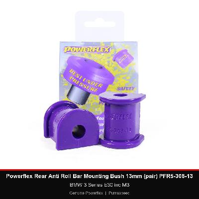 Powerflex Rear Anti Roll Bar Mounting Bush 13mm (pair) PFR5-308-13 - BMW 3 Series E30 inc M3