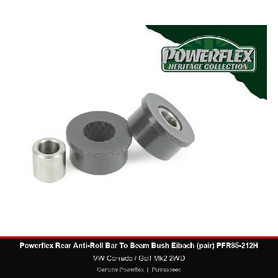 Powerflex Rear Anti-Roll Bar To Beam Bush Eibach (pair) PFR85-212H - VW Corrado / Golf Mk2 2WD