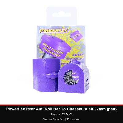 Powerflex Rear Anti Roll Bar To Chassis Bush 22mm (pair) - Focus RS Mk2