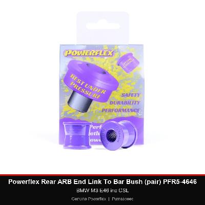 Powerflex Rear ARB End Link To Bar Bush (pair) PFR5-4646 - BMW M3 E46 inc CSL