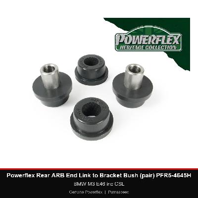 Powerflex Rear ARB End Link to Bracket Bush (pair) PFR5-4645H - BMW M3 E46 inc CSL