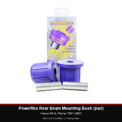 Powerflex Rear Beam Mounting Bush (pair) - Fiesta Mk5, Puma 1997-2001