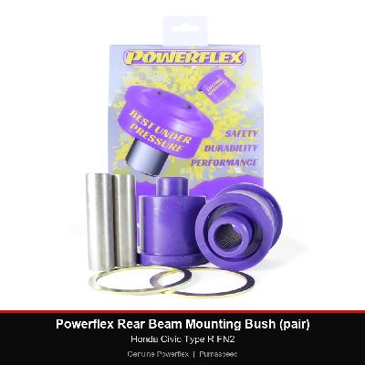 Powerflex Rear Beam Mounting Bush (pair) - Honda Civic Type R FN2
