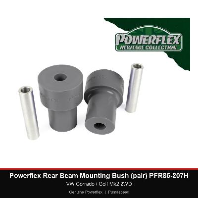 Powerflex Rear Beam Mounting Bush (pair) PFR85-207H - VW Corrado / Golf Mk2 2WD