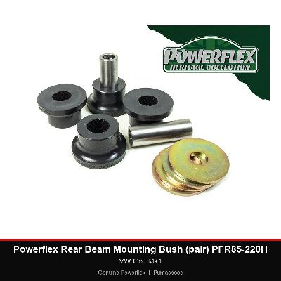 Powerflex Rear Beam Mounting Bush (pair) PFR85-220H - VW Golf Mk1