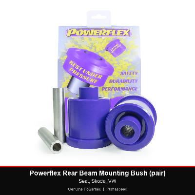 Powerflex Rear Beam Mounting Bush (pair) - Seat, Skoda, VW