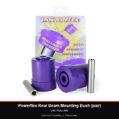 Powerflex Rear Beam Mounting Bush (pair) - VW Polo AW