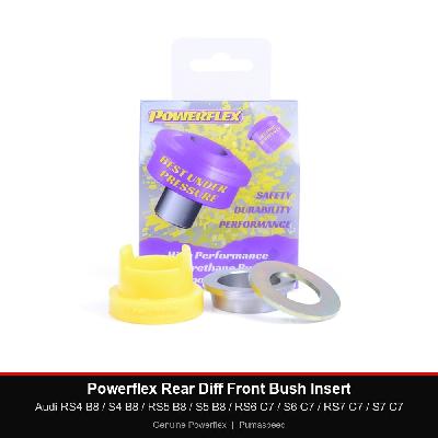 Powerflex Rear Diff Front Bush Insert - Audi RS4 B8 / S4 B8 / RS5 B8 / S5 B8 / RS6 C7 / S6 C7 / RS7 C7 / S7 C7