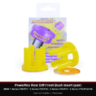 Powerflex Rear Diff Front Bush Insert (pair) - BMW 1 Series F20/F21 / 2 Series F22/F23 / 3 Series F30/F31 / 4 Series F32/F33/F36