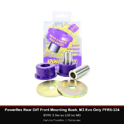 Powerflex Rear Diff Front Mounting Bush, M3 Evo Only PFR5-324 - BMW 3 Series E36 inc M3