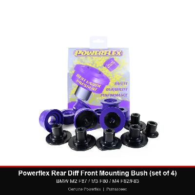 Powerflex Rear Diff Front Mounting Bush (set of 4) - BMW M2 F87 / M3 F80 / M4 F82/F83