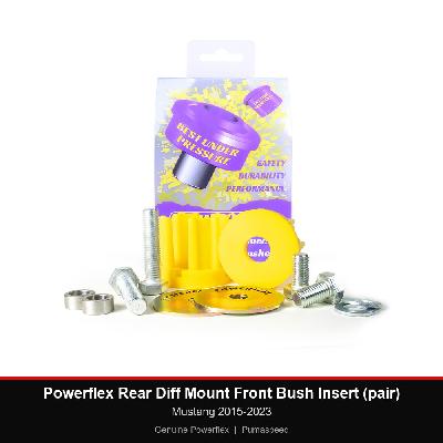 Powerflex Rear Diff Mount Front Bush Insert (pair) - Mustang 2015-2023