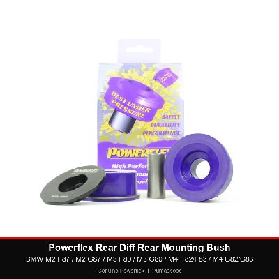 Powerflex Rear Diff Rear Mounting Bush - BMW M2 F87 / M2 G87 / M3 F80 / M3 G80 / M4 F82/F83 / M4 G82/G83