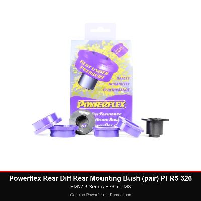 Powerflex Rear Diff Rear Mounting Bush (pair) PFR5-326 - BMW 3 Series E36 inc M3