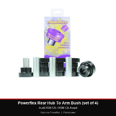 Powerflex Rear Hub To Arm Bush (set of 4) - Audi RS6 C5 / RS6 C5 Avant