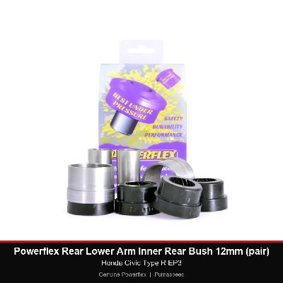 Powerflex Rear Lower Arm Inner Rear Bush 12mm (pair) - Honda Civic Type R EP3