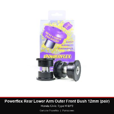 Powerflex Rear Lower Arm Outer Front Bush 12mm (pair) - Honda Civic Type R EP3