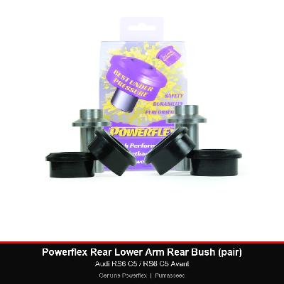 Powerflex Rear Lower Arm Rear Bush (pair) - Audi RS6 C5 / RS6 C5 Avant