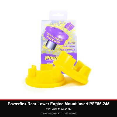 Powerflex Rear Lower Engine Mount Insert PFF85-245 - VW Golf Mk2 2WD