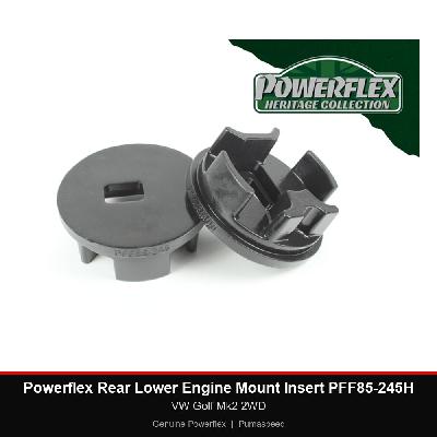 Powerflex Rear Lower Engine Mount Insert PFF85-245H - VW Golf Mk2 2WD