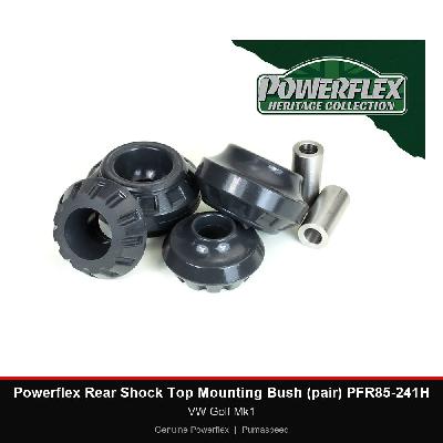 Powerflex Rear Shock Top Mounting Bush (pair) PFR85-241H - VW Golf Mk1